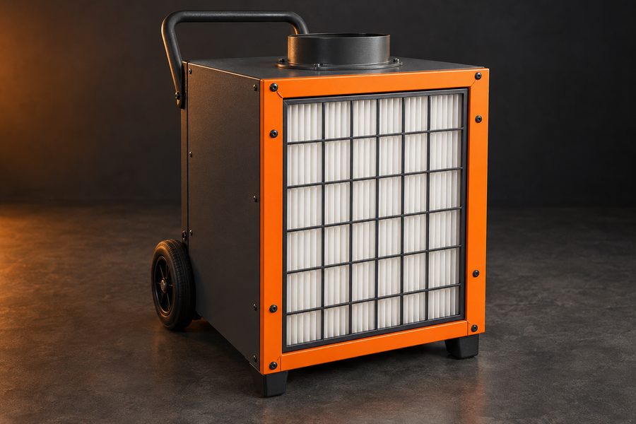 HEPA air scrubber